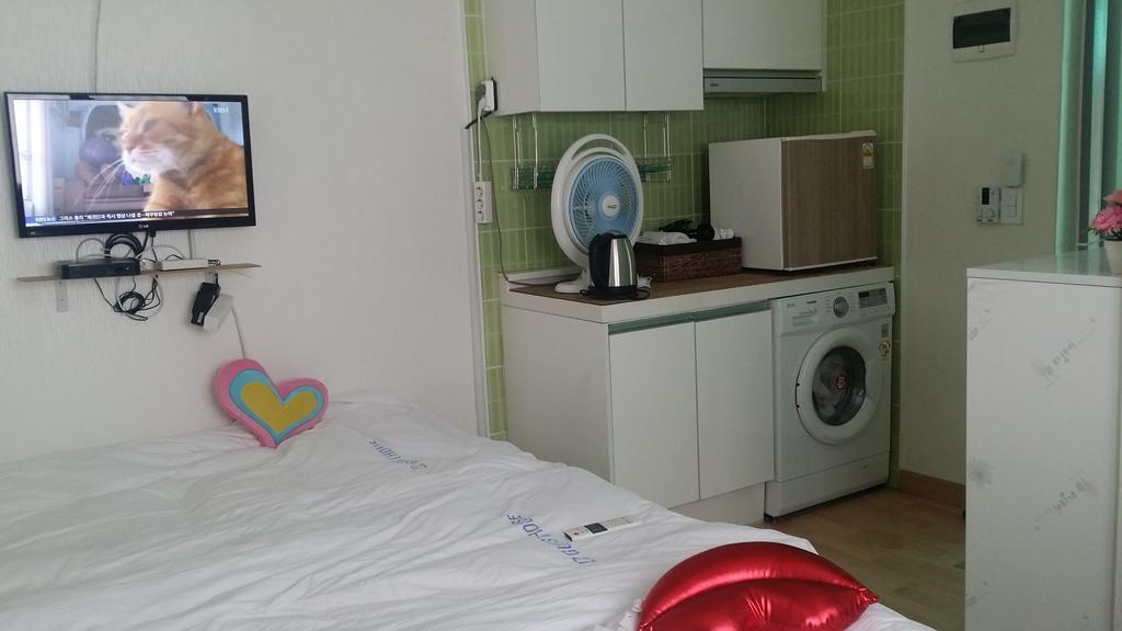 Myeongdong Guesthouse Szöul Szoba fotó